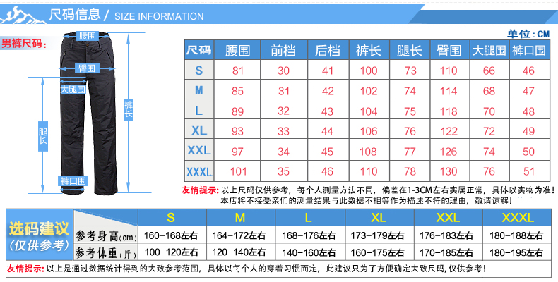 沖鋒褲CFKG1382(圖5)