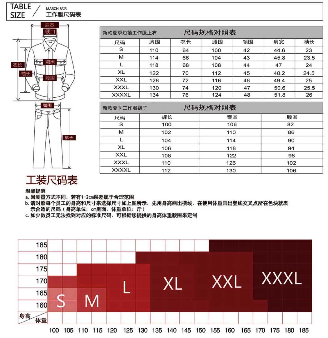 墨綠拼黃夏季工作服AD06-3(圖3)